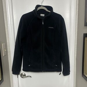 Columbia Charcoal Black Fleece Jacket